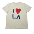Imogene and Willie I Love LA T Shirt Men's Medium Minimalist Twee
