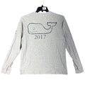 Vineyard Vines Mens Shirt S Gray Whale Logo 2017 Cotton Preppy Casual Streetwear
