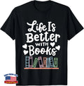 Books Reading Librarian Library Reader T-Shirt
