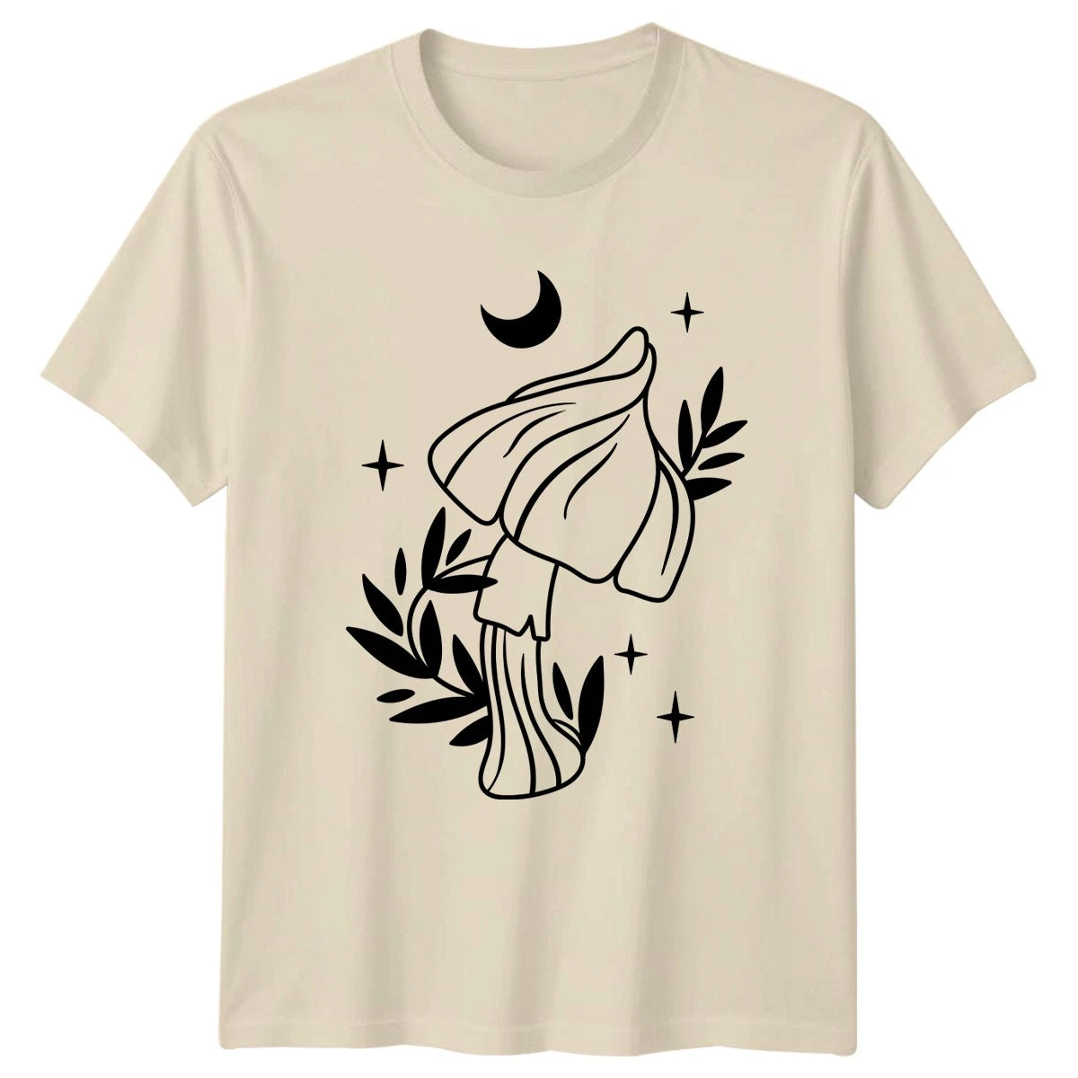Ethereal Moon Goddess Draped Celestial T-Shirt Boho Aesthetic Spiritual Birthday