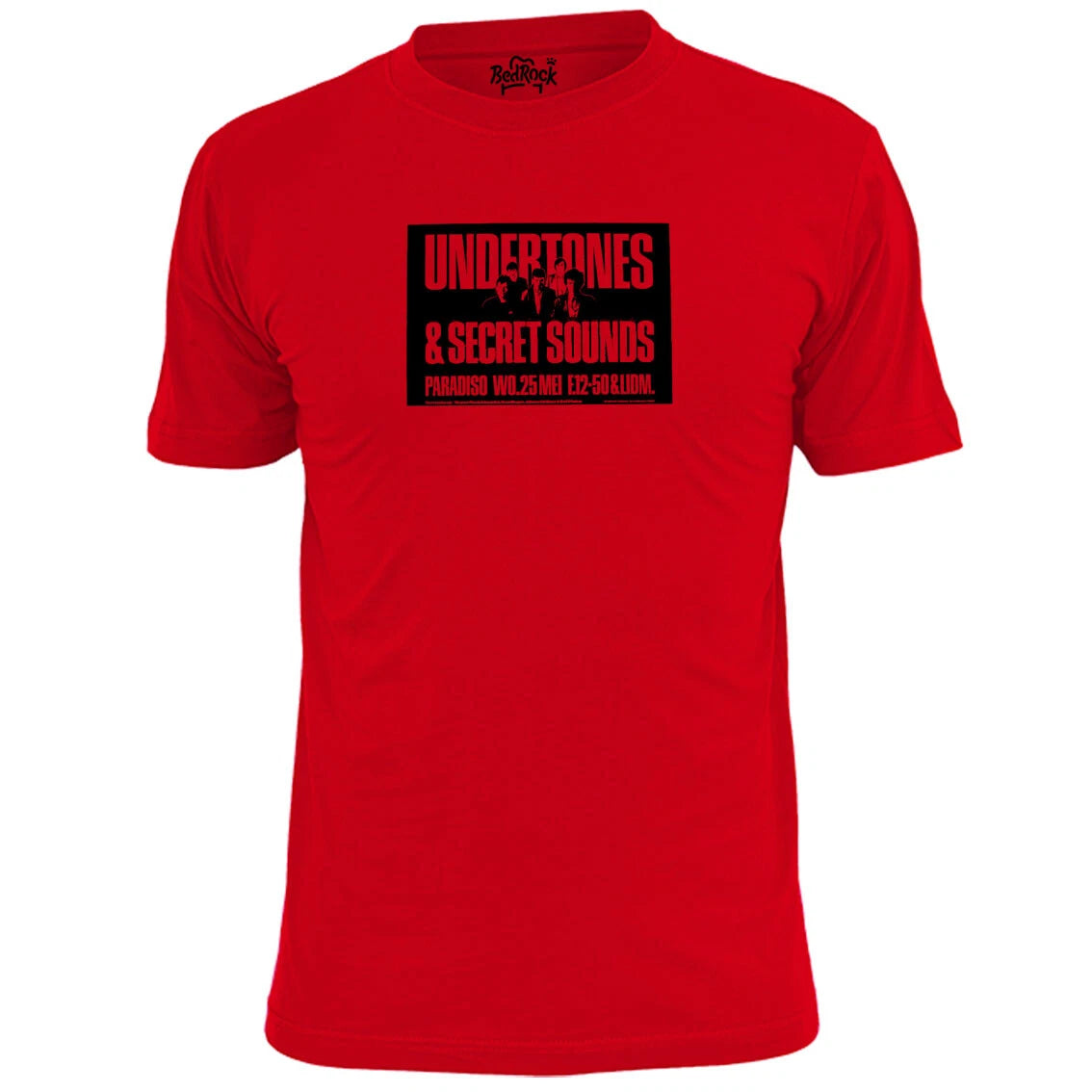 Mens The Undertones + Secret Sounds Inspired Punk Gig T Shirt Ruts Damned