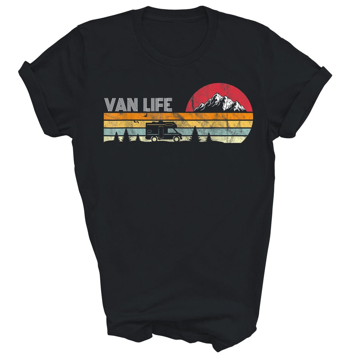Van Life Vintage Dwellers Vanlife Camping Unisex Shirt Gift