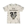 War Tie-Dye Shirt Why Can't We Be Friends - spill the wine - vintage