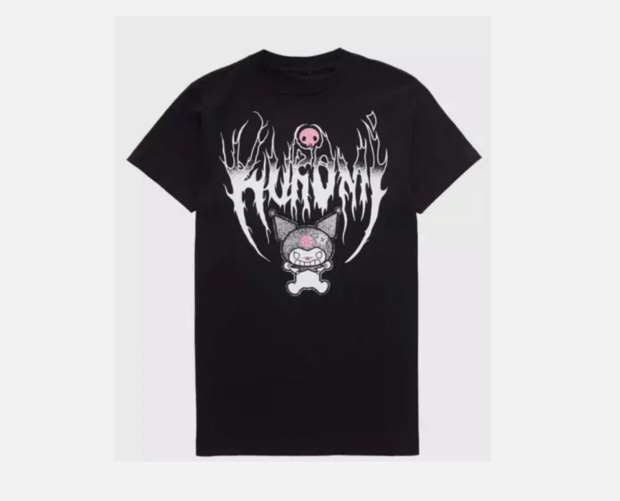 Kuromi Metal T-Shirt Size S-5XL
