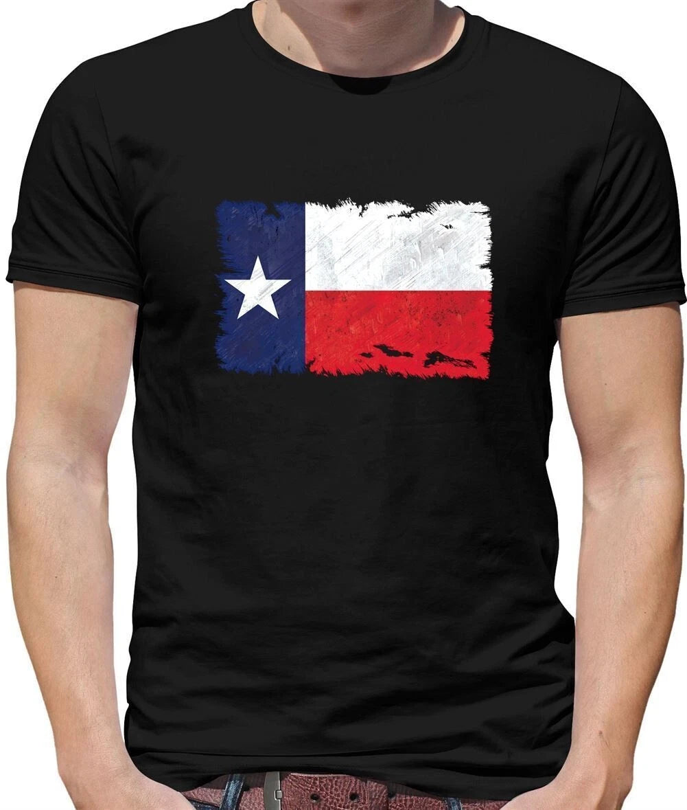 Texas Grunge Style Flag - Mens - Country Love Born Condition