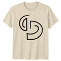 Abstract Intertwined Modern Minimalist T-Shirt Geometric Art Birthday