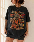 Vintage Trick or Treat Halloween Shirt, Spooky Graphic Tee FREESHIP Image 1 of 4