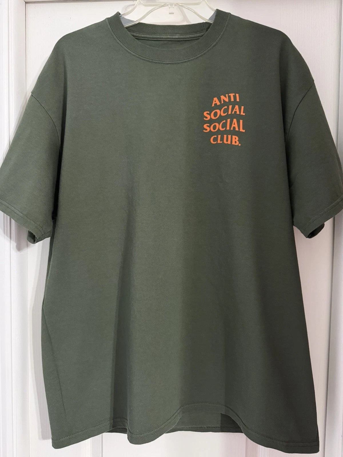 Anti Social Social Club Green Tshirt Size XL  Image 1 of 4