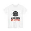 Welder Shirt Funny Stack Beads Not Excuses Welding Helmet Gift Graphic Tee