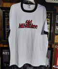 Old Milwaukee Beer Men's Vintage 90s Promo Graphic Print Shirt Size XL