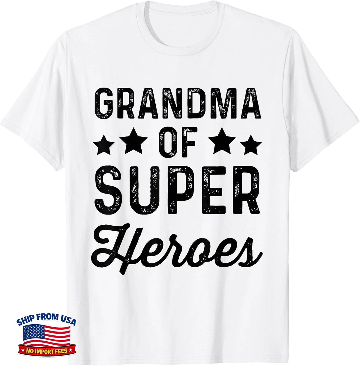 Funny Grandma Superhero Grandmother Super Heroes T-Shirt