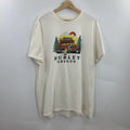 Hurley Men's Oregon Van Life Camping Short Sleeve Cotton T-Shirt Size L