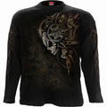 Spiral Direct DIESEL PUNK LONG SLEEVE T-Shirt/Biker/Goth/Skull/Angel/Reaper