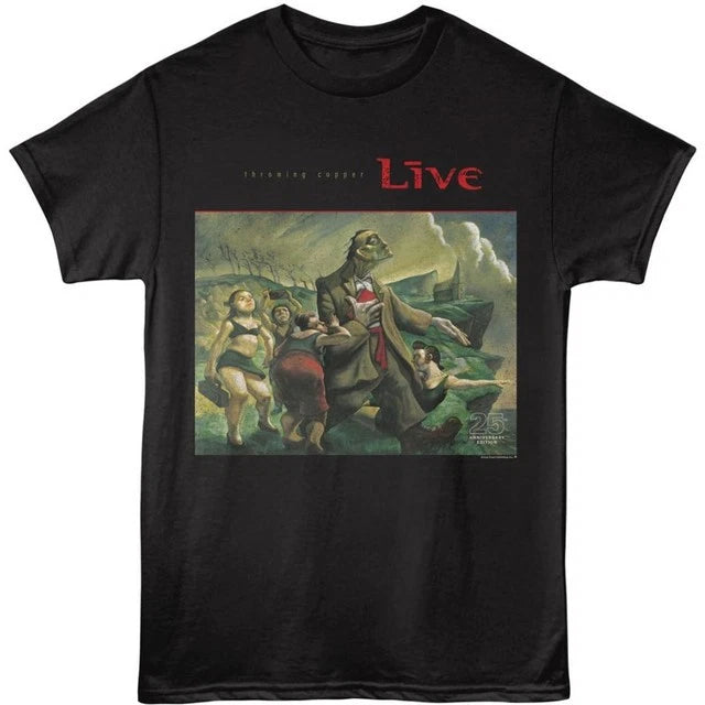 Live Throwing Copper Album Cover T-shirt