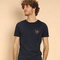 Men's DADDY COOL SHORT SLEEVE T-SHIRT - HEART Navy Blue