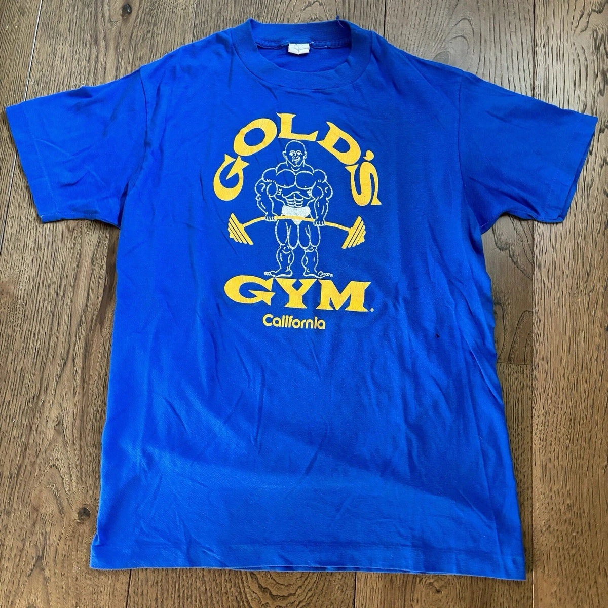 Vintage Gold’s Gym California T-Shirt Bodybuilding Workout Fitness Tee S-5XL Image 1 of 3