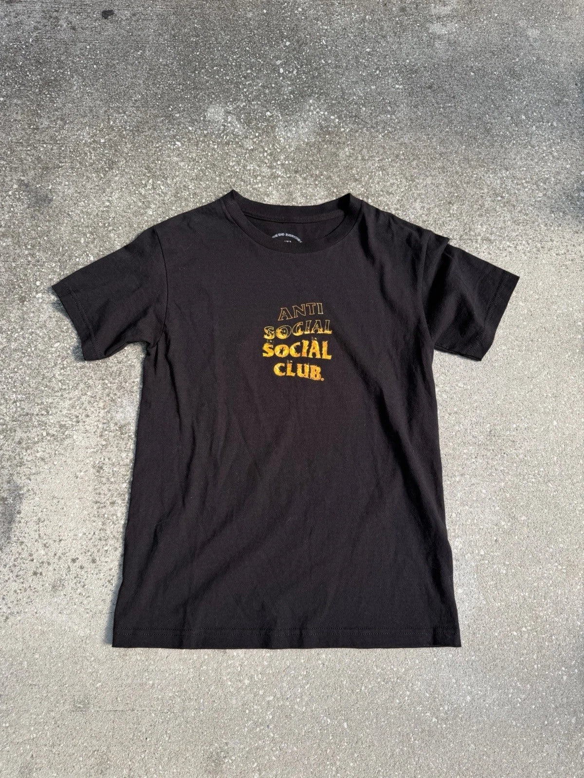 Anti Social Social Club Flames T-Shirt size Small