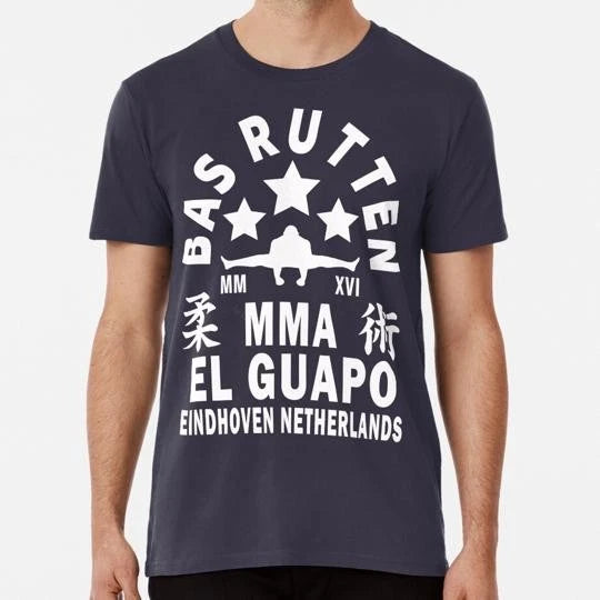Bas Rutten S to 5XL Made in the USA T-Shirt