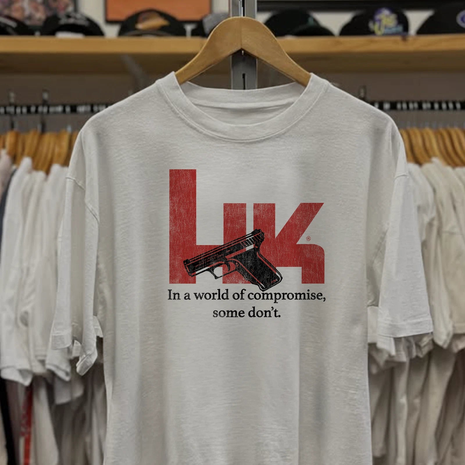 Heckler Koch Rare T-Shirt White XXL