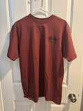 Stussy honolulu chapter tee wine/red size M