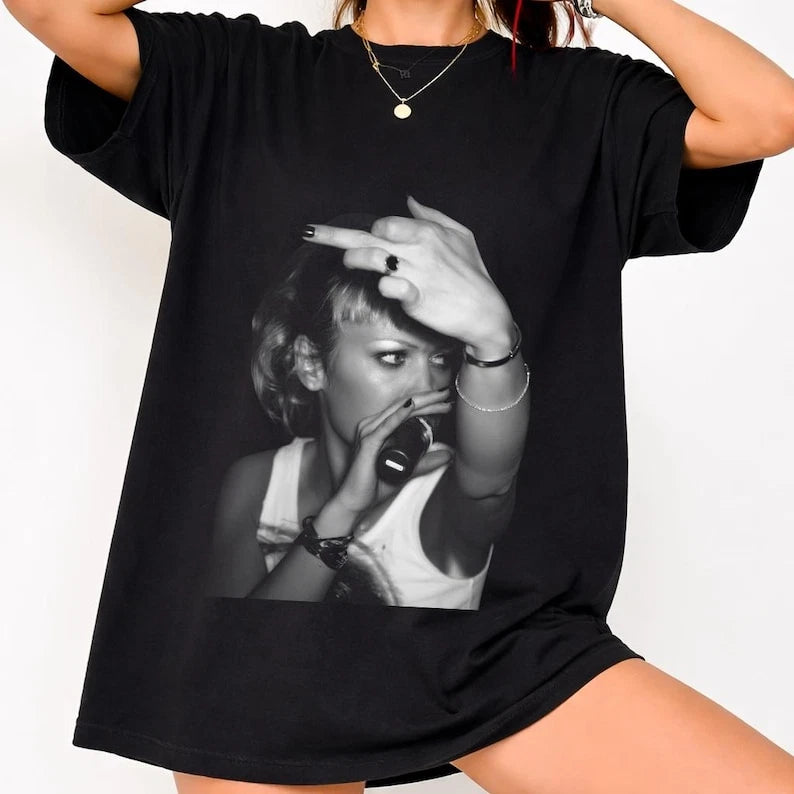 Stefani 90s Vintage Graphic Unisex Tee, Retro Gwen No Doubt Rock Band Shirt