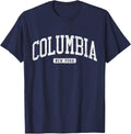 Columbia New York NY JS03 College University Style T-Shirt