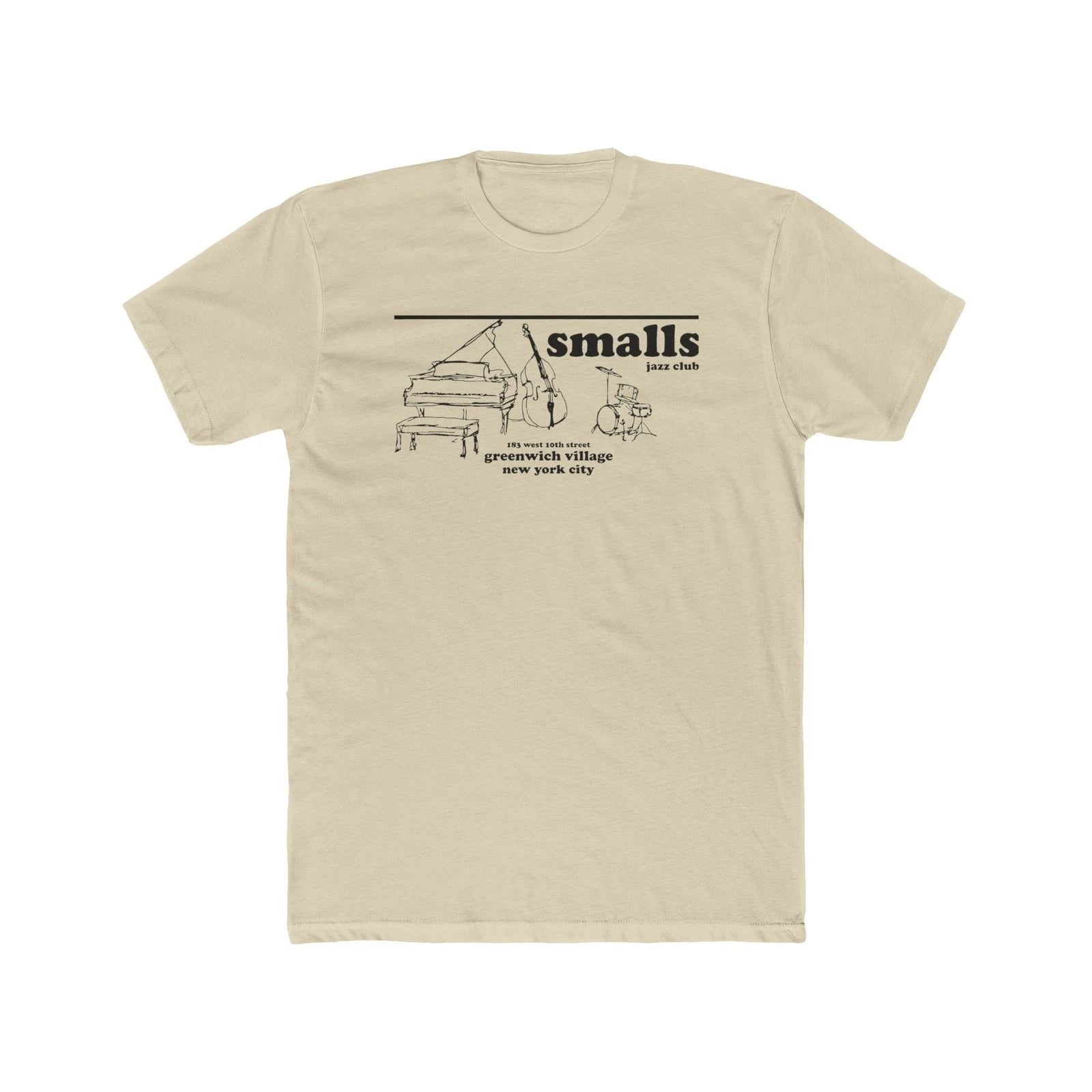 Small's Jazz Club NYC Jazz Restaurant Cotton Crew Tee