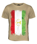 TAJIKISTAN GRUNGE FLAG MENS T SHIRT TEE SHIRT XS S M L XL 2XL 3XL 4XL 5XL