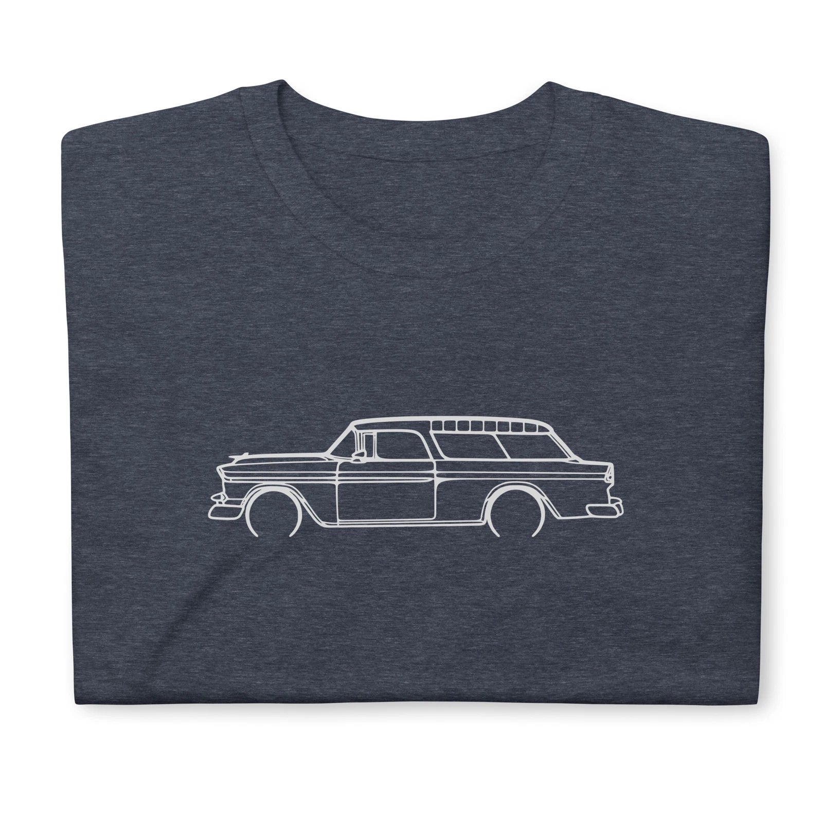 Softstyle T-Shirt For Chevrolet Nomad 1955 Car Owners Birthday Gift Tee Shirt