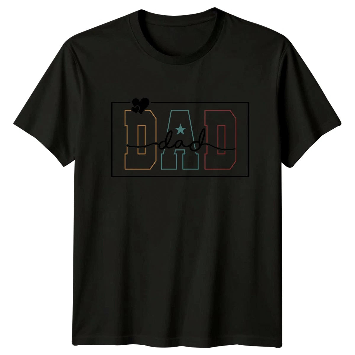 Dad Dad Mens T-Shirt New Dad Fatherhood Fathers Day Gift For Him