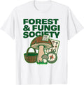 Forest & Fungi Society Explorer Mushroom Foraging Adventure Tee