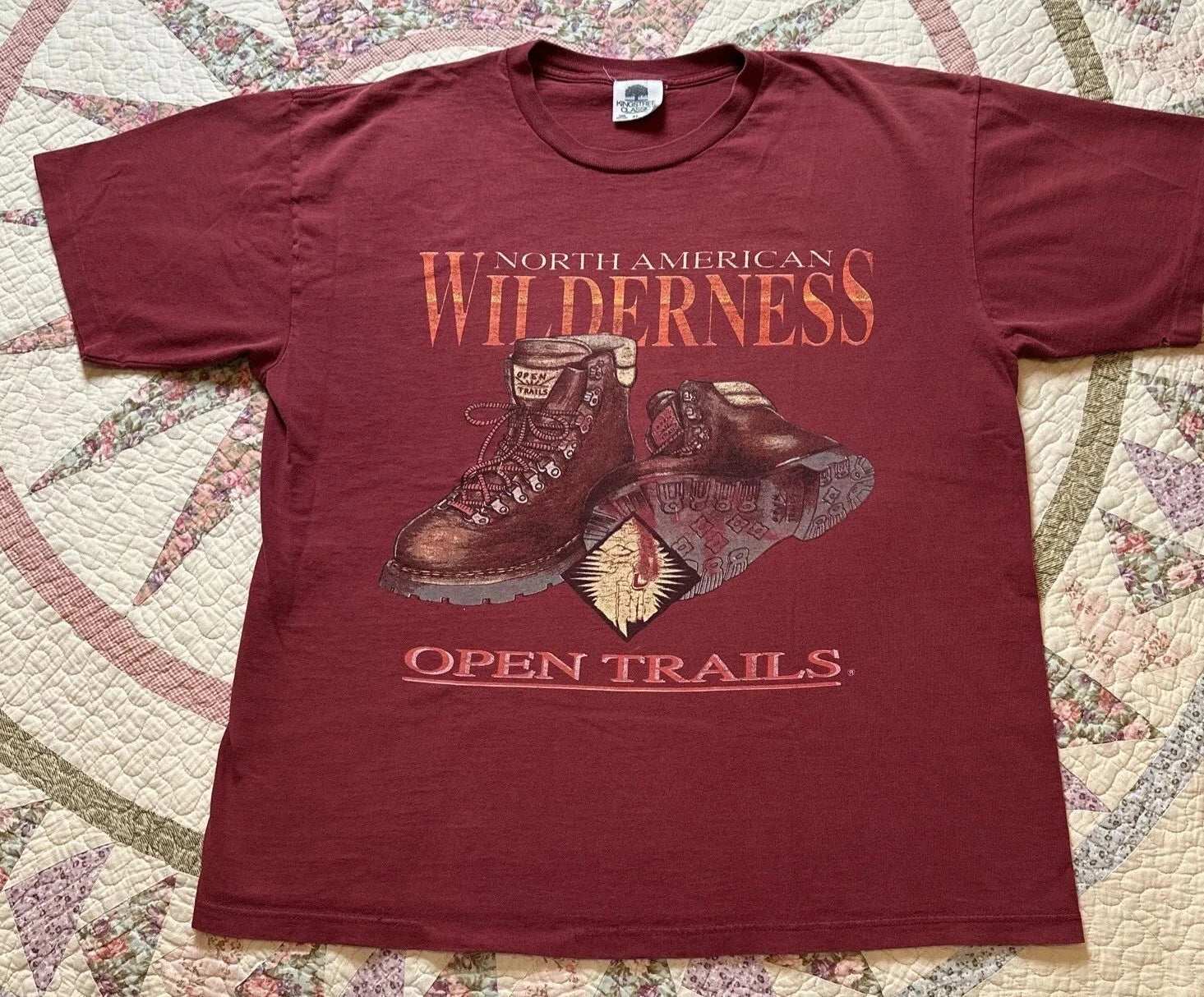 Kingstree Classic North American Wilderness Open Trails Shirt XL