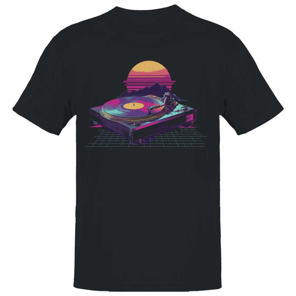 Retro Sunset Synthwave Men's T-shirt