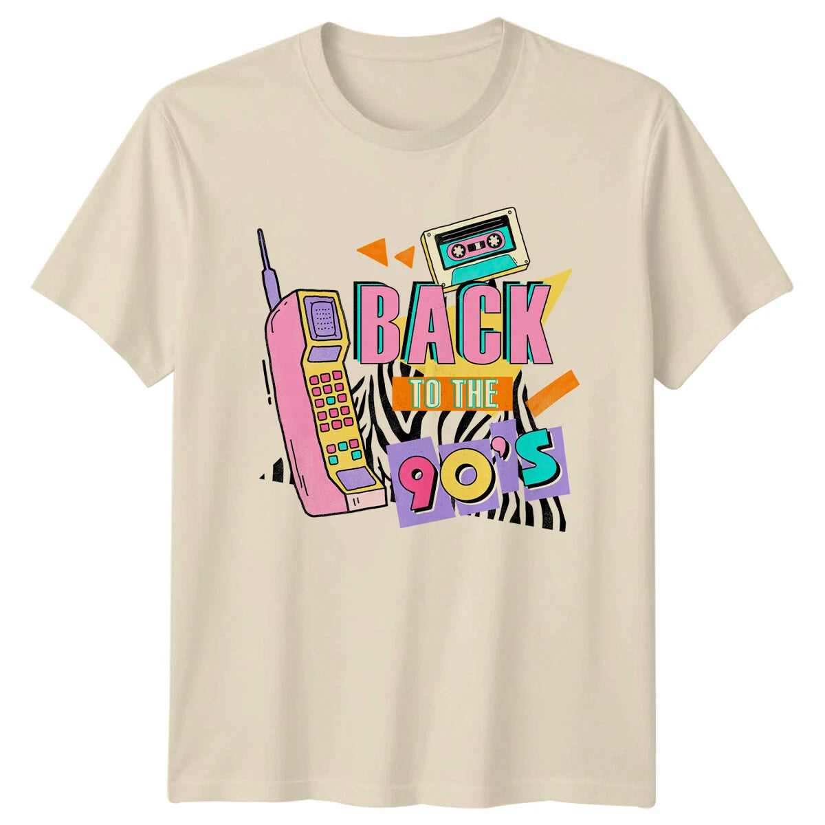 Back To The 90'S Retro Phone Cassette Nostalgic T-Shirt
