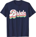 Bachelorette Bride To Be Retro Cool Gift Unisex T-Shirt