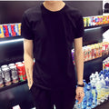 Men's Street Style Loose T Shirt Short Sleeve Available in Many Colors