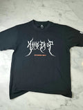 Pitchers Only Baseball Graphic Print T-Shirt L Black Crew Neck Short Sleeve
