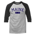 State of Maine ME 3/4 Sleeve Raglan