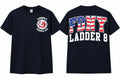 FDNY Hook Ladder 8 Ghostbusters Firefighter Graphic T Shirt
