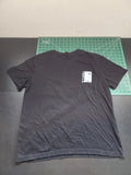 Rumwe Shirt Mens Medium Black Wave Short Sleeves Graphic Tee