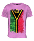 VANUATU GRUNGE FLAG MENS T SHIRT TEE SHIRT XS S M L XL 2XL 3XL 4XL 5XL