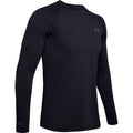 Under Armour 1343244 Men's Black UA ColdGear Base 2.0 Baselayer Shirt, X-Large