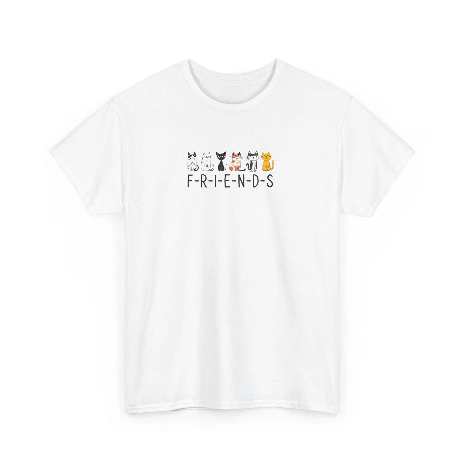 F-R-I-E-N-D-S Unisex Graphic T-shirt, Minimalist Shirt For Women and Men