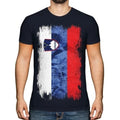 Slovenia Grunge Flag Men Top Slovenija Slovenian T-Shirt