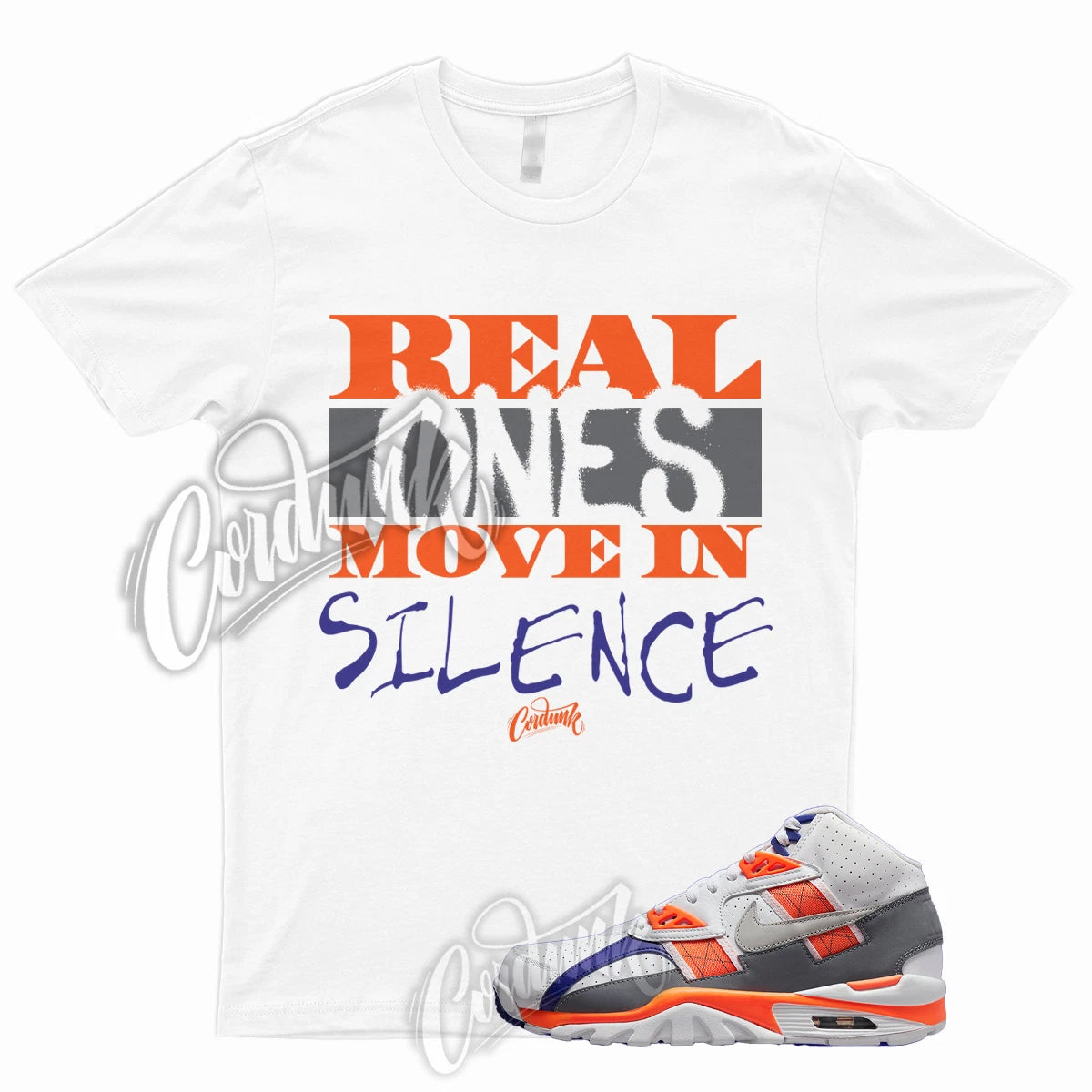R1 T Shirt for Air Trainer SC Bo Jackson High Auburn Tart Cool Grey Light Zen