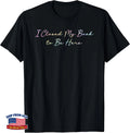 Tie Dye Book Lovers Librarian T-Shirt I Closed My Book to Be Here