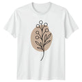 Embrace Natures Simple Beauty Everyday T-Shirt Minimalist Botanical Nature Art