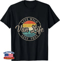 Van Life Clothing Vintage Van Dwellers Retro Vanlife Nomads Gift Unisex T-Shirt