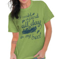 Cute Gifts For Gardeners Garden Lovers Funny Womens Graphic Crewneck T Shirt Tee Image 1 of 4