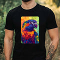 Men's Rainbow Lori Anime Style Print Cotton T-Shirt Size XS to 5XL